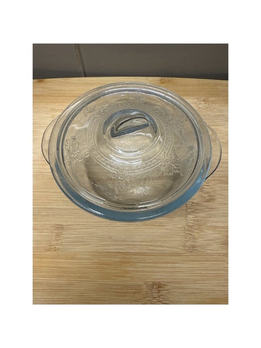 Fire King Sapphire Blue 5 1/4" 10 oz. Individual Casserole With Lid